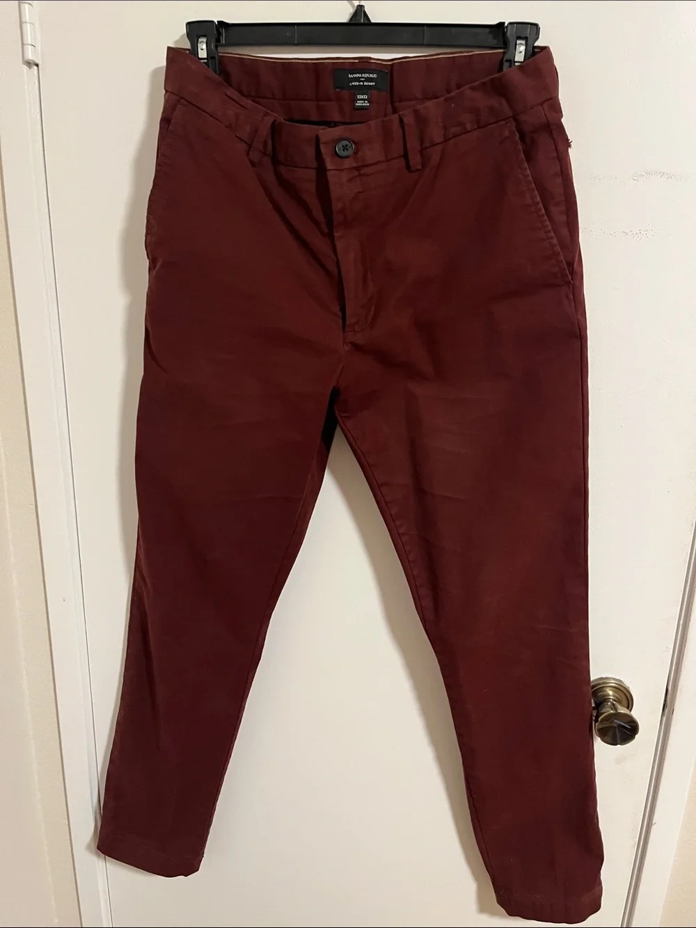 Banana Republic Men's Chinos in Deep Wine